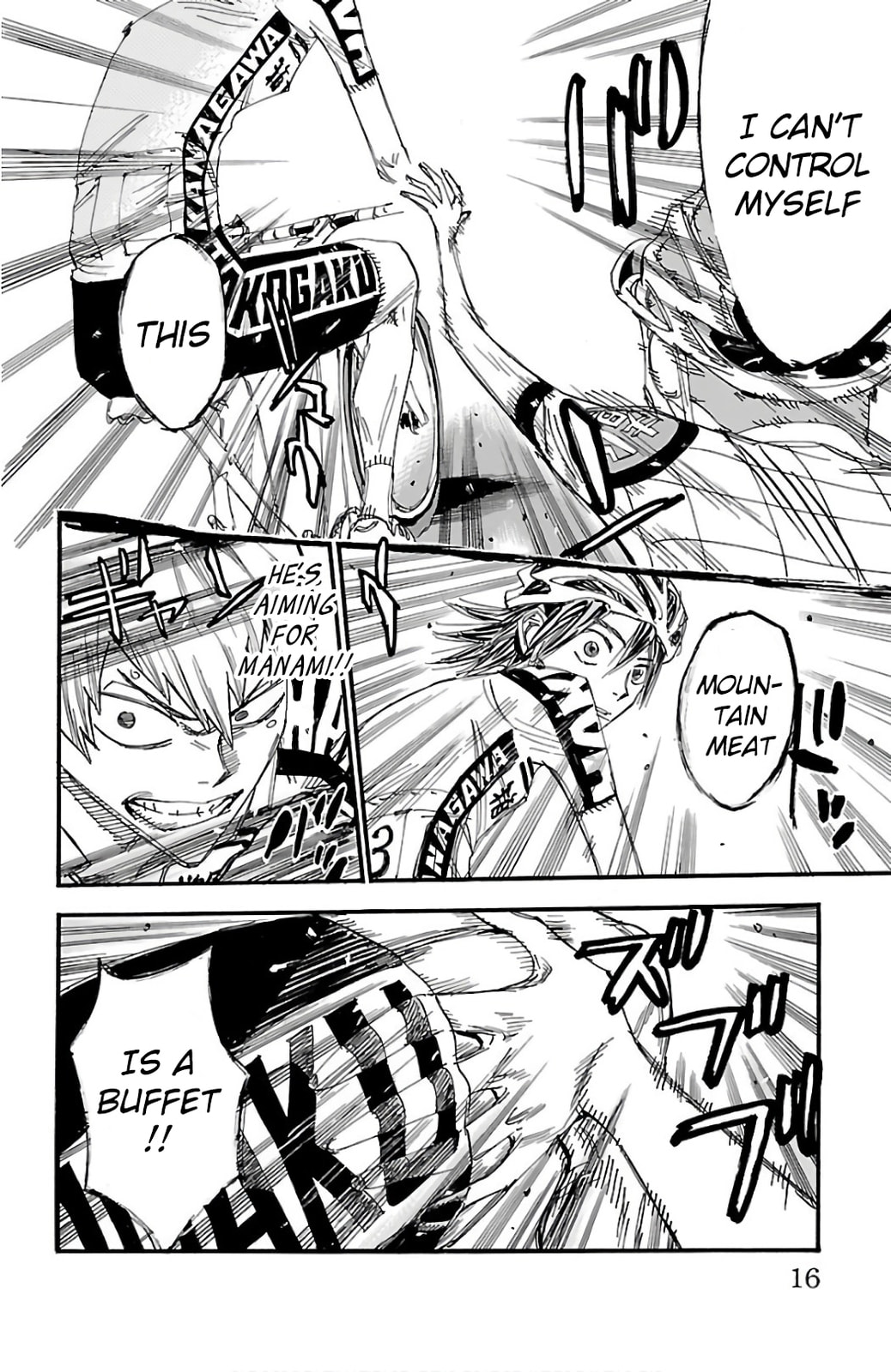 Yowamushi Pedal Chapter 485 page 10 - 