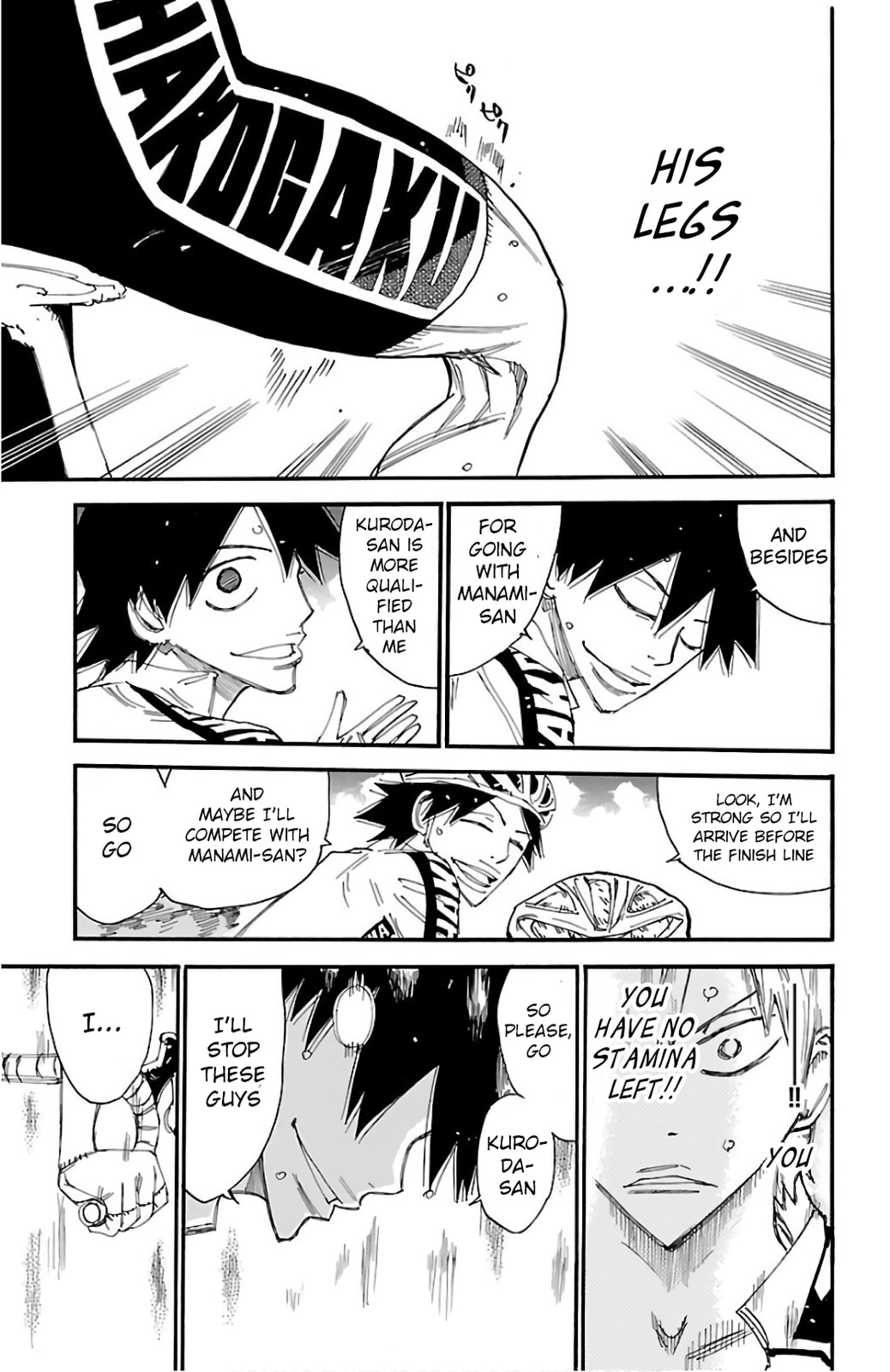 Yowamushi Pedal Chapter 486 page 11 - 