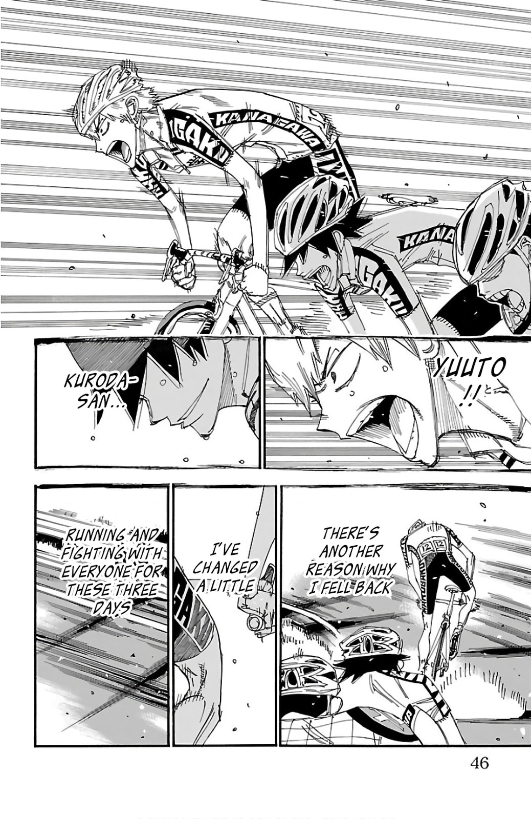 Yowamushi Pedal Chapter 486 page 14 - 