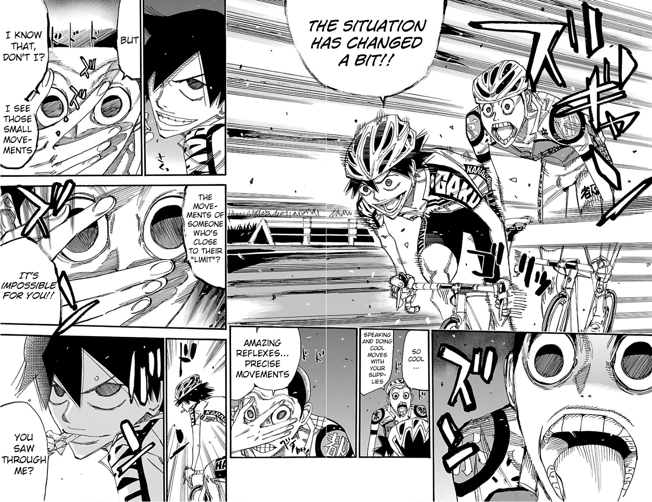 Yowamushi Pedal Chapter 486 page 7 - 