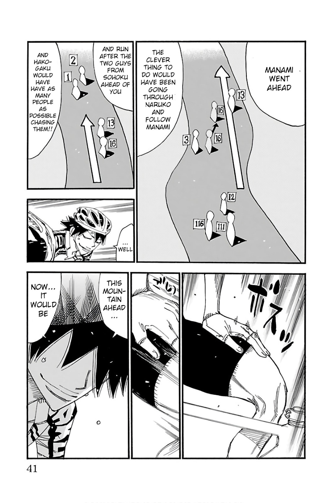 Yowamushi Pedal Chapter 486 page 9 - 