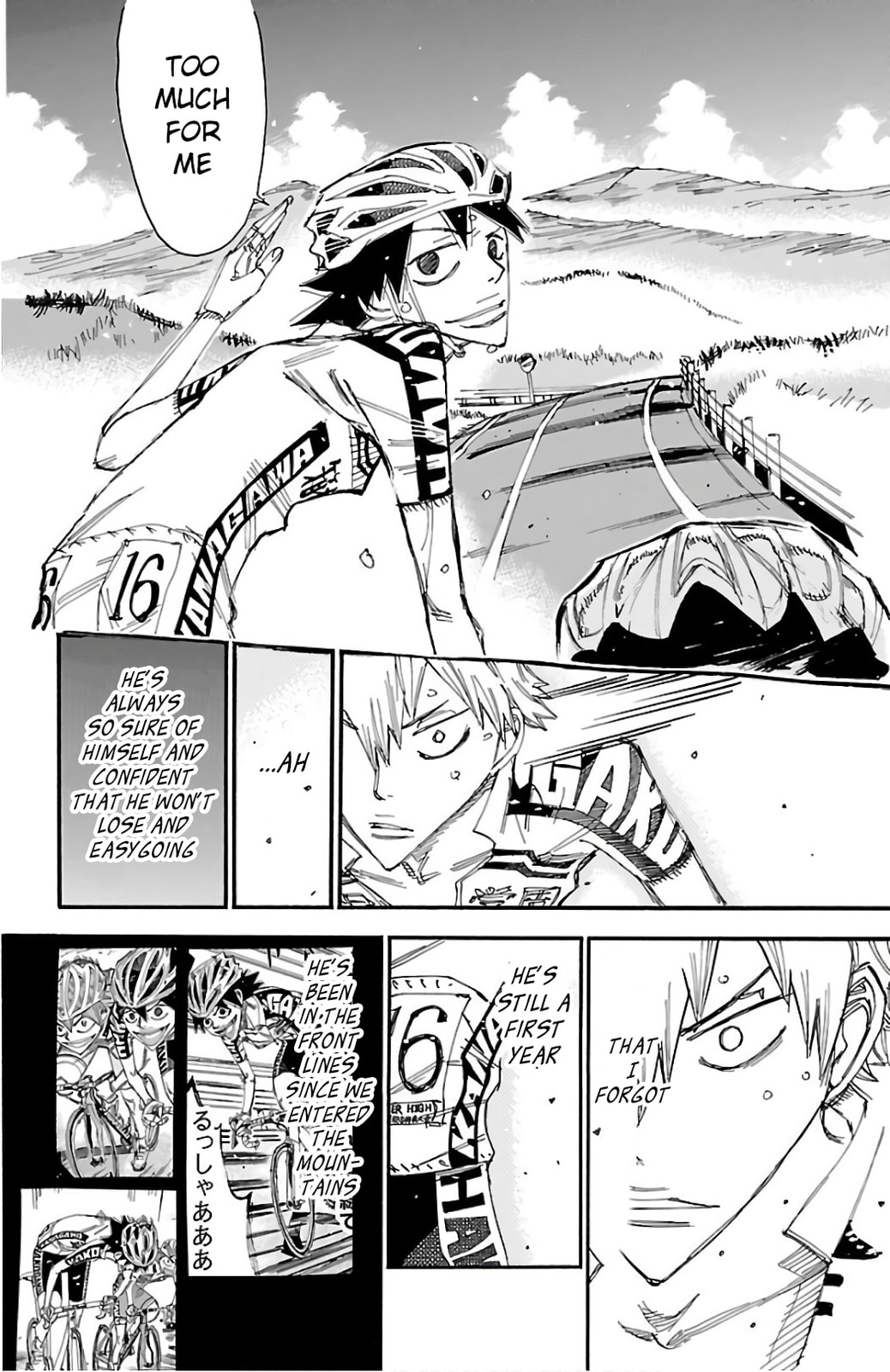 Yowamushi Pedal Chapter 486 page 10 - 