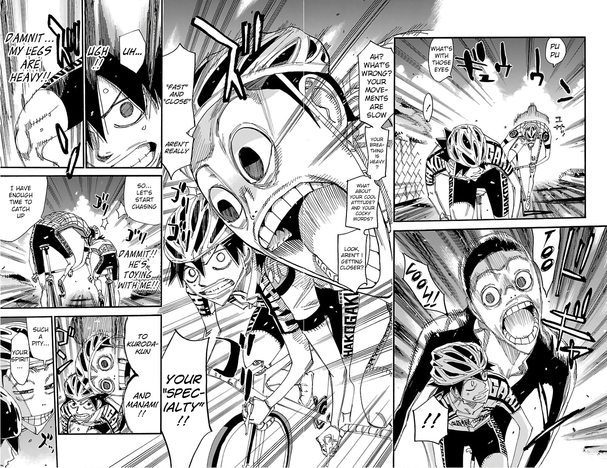 Yowamushi Pedal Chapter 487 page 2 - 