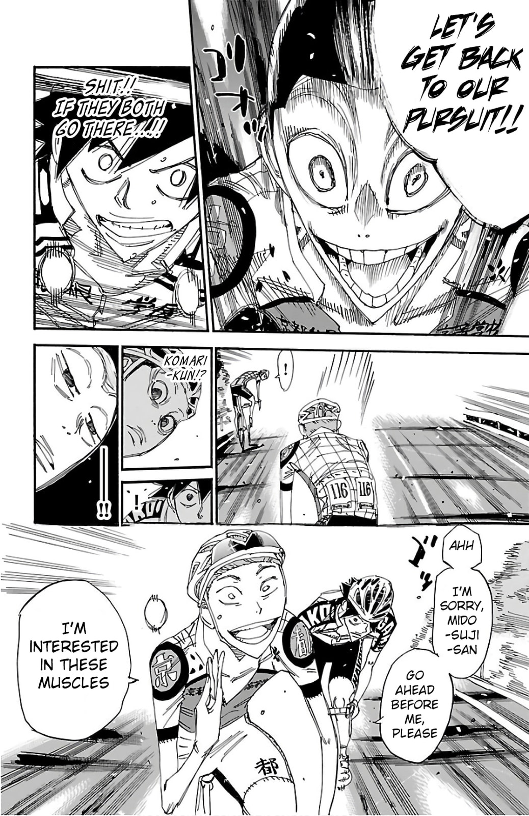 Yowamushi Pedal Chapter 487 page 17 - 
