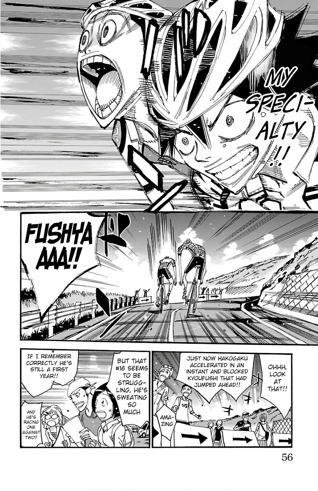 Yowamushi Pedal Chapter 487 page 4 - 