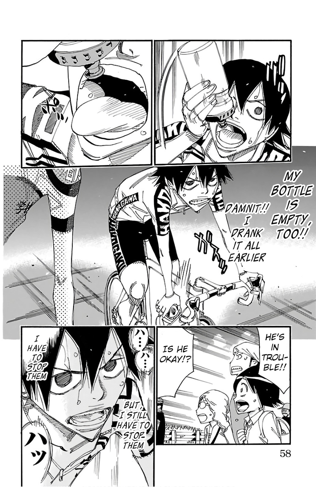 Yowamushi Pedal Chapter 487 page 6 - 