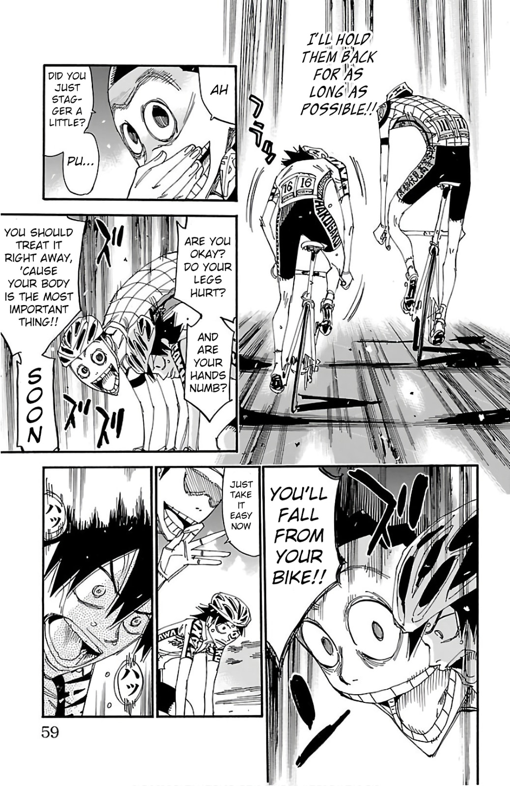 Yowamushi Pedal Chapter 487 page 7 - 