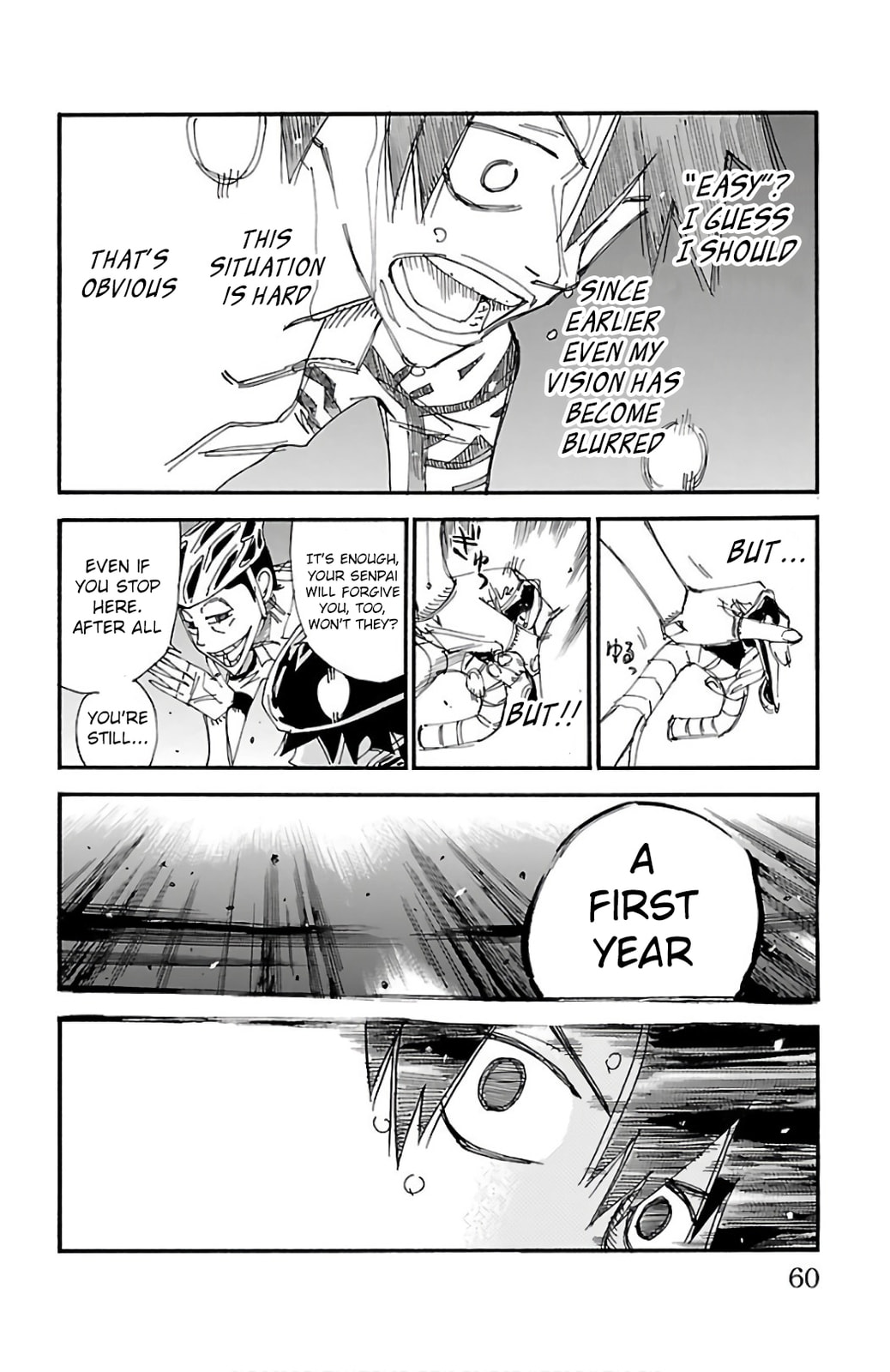 Yowamushi Pedal Chapter 487 page 8 - 