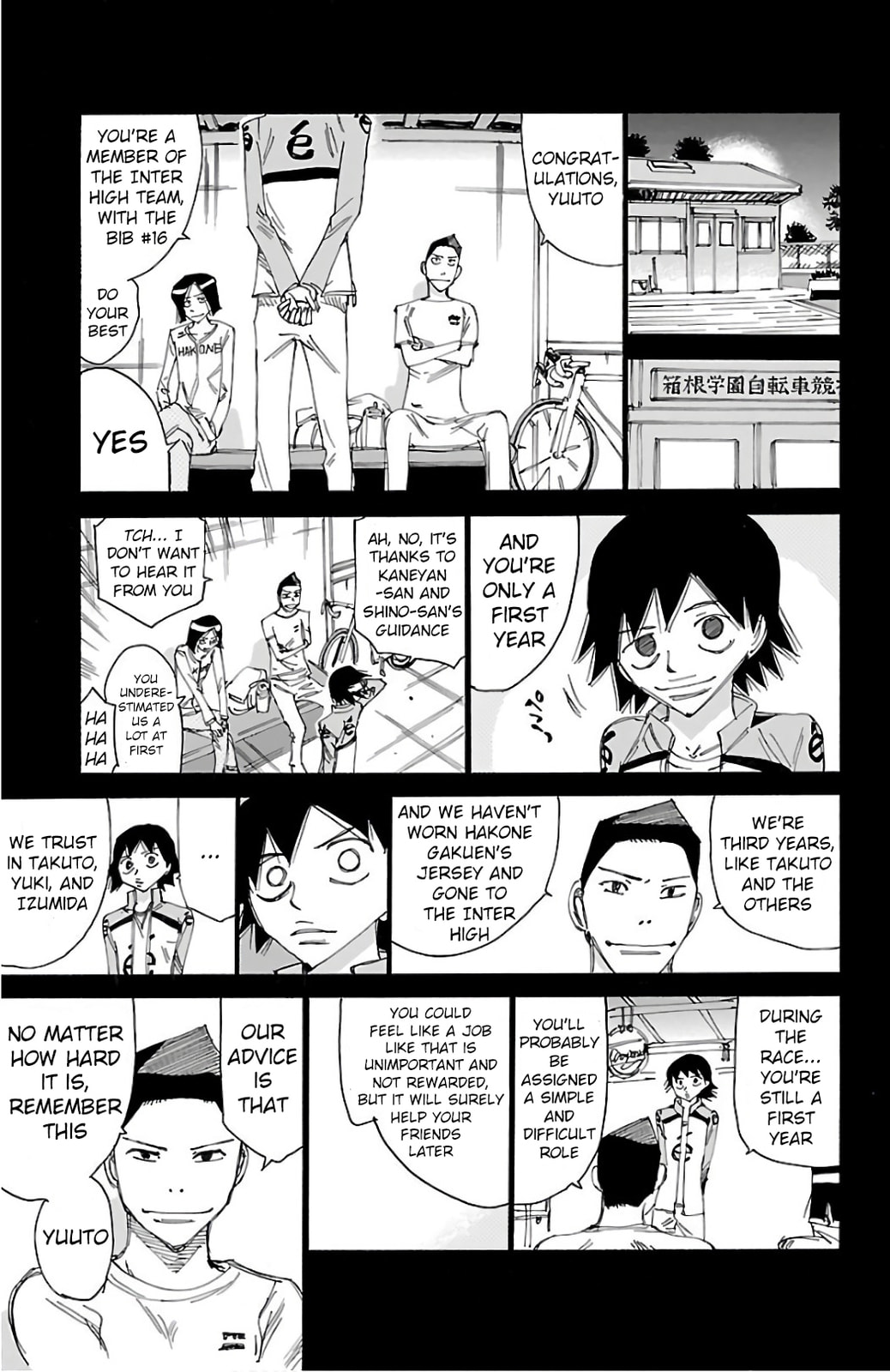 Yowamushi Pedal Chapter 487 page 9 - 