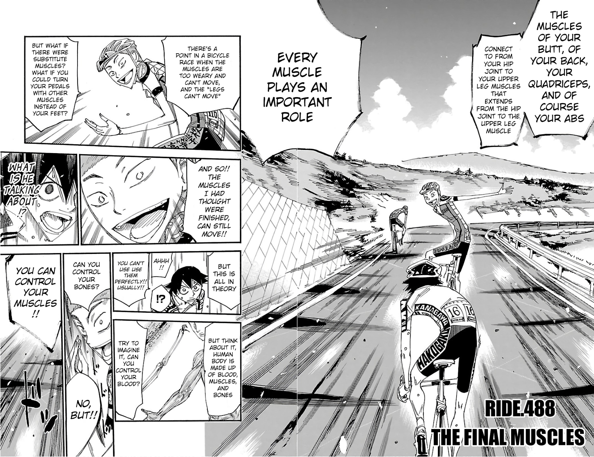 Yowamushi Pedal Chapter 488 page 2 - 