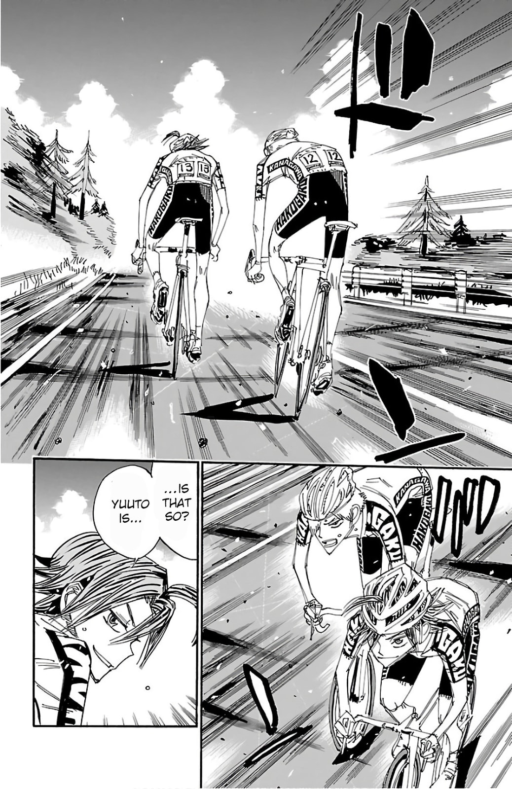 Yowamushi Pedal Chapter 488 page 12 - 