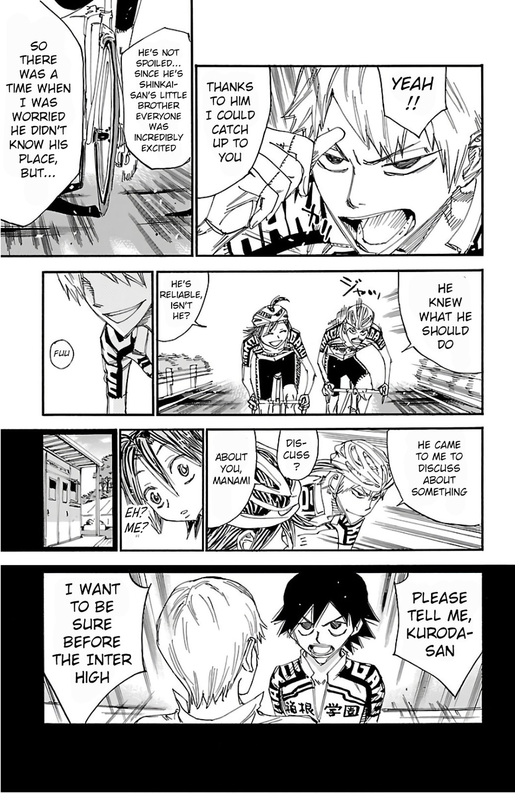Yowamushi Pedal Chapter 488 page 13 - 