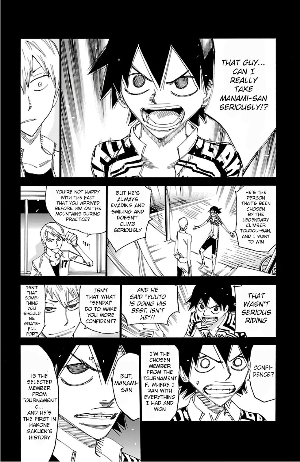 Yowamushi Pedal Chapter 488 page 14 - 