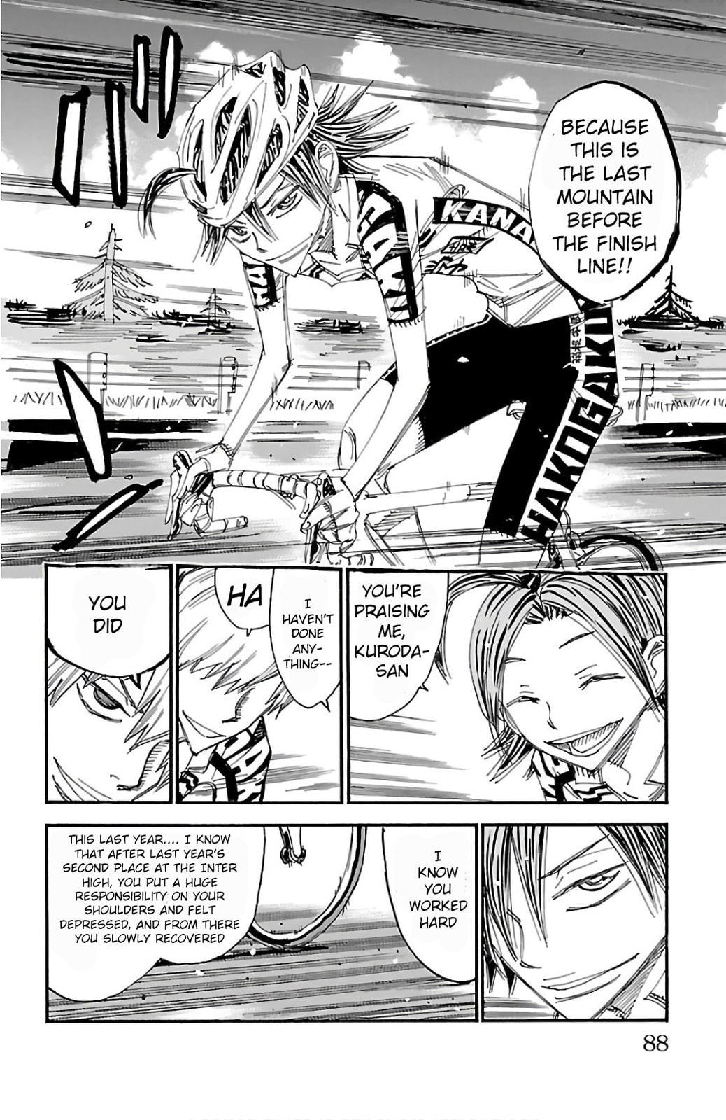 Yowamushi Pedal Chapter 488 page 16 - 