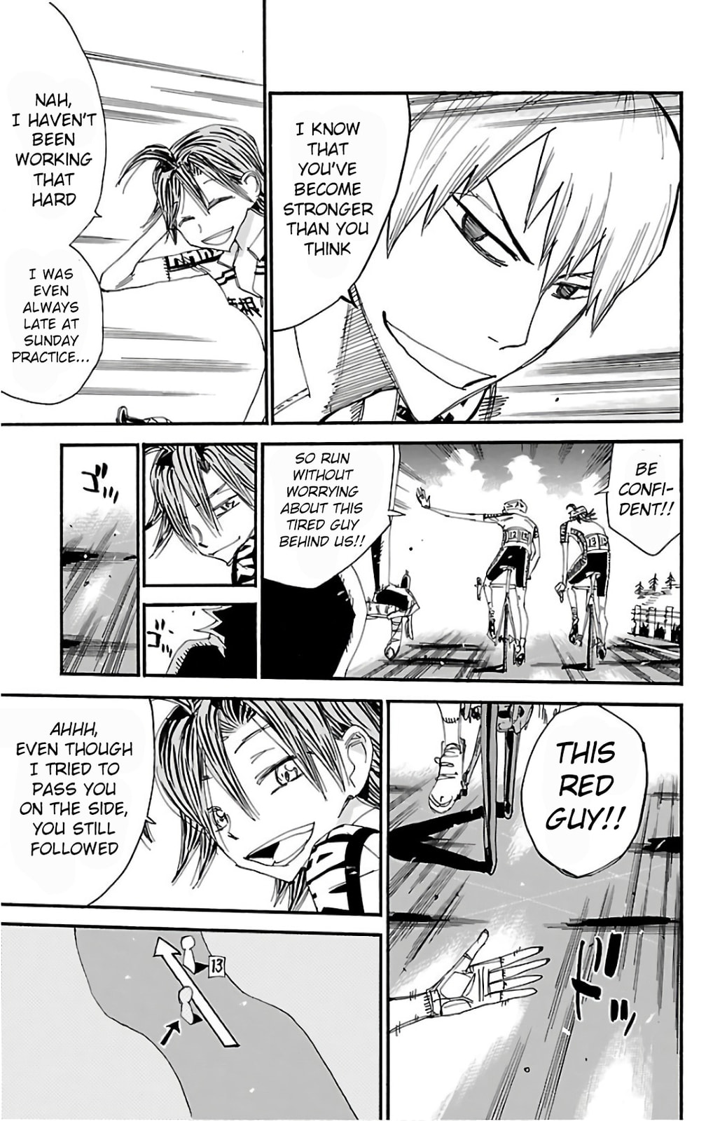Yowamushi Pedal Chapter 488 page 17 - 