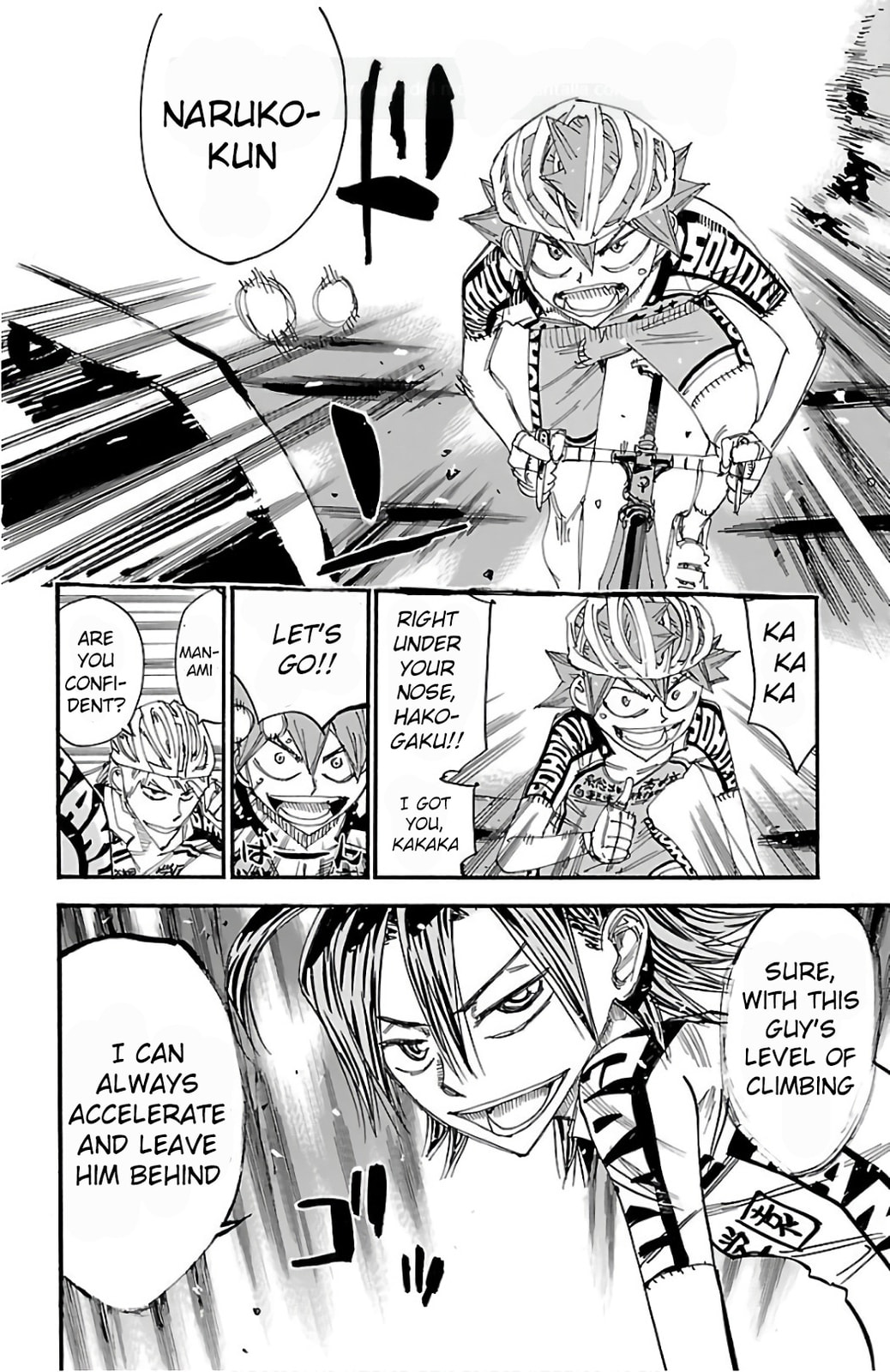 Yowamushi Pedal Chapter 488 page 18 - 