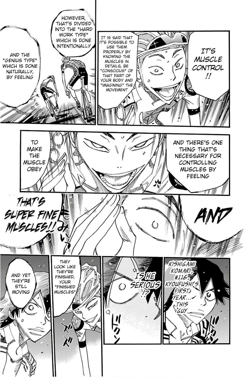 Yowamushi Pedal Chapter 488 page 4 - 