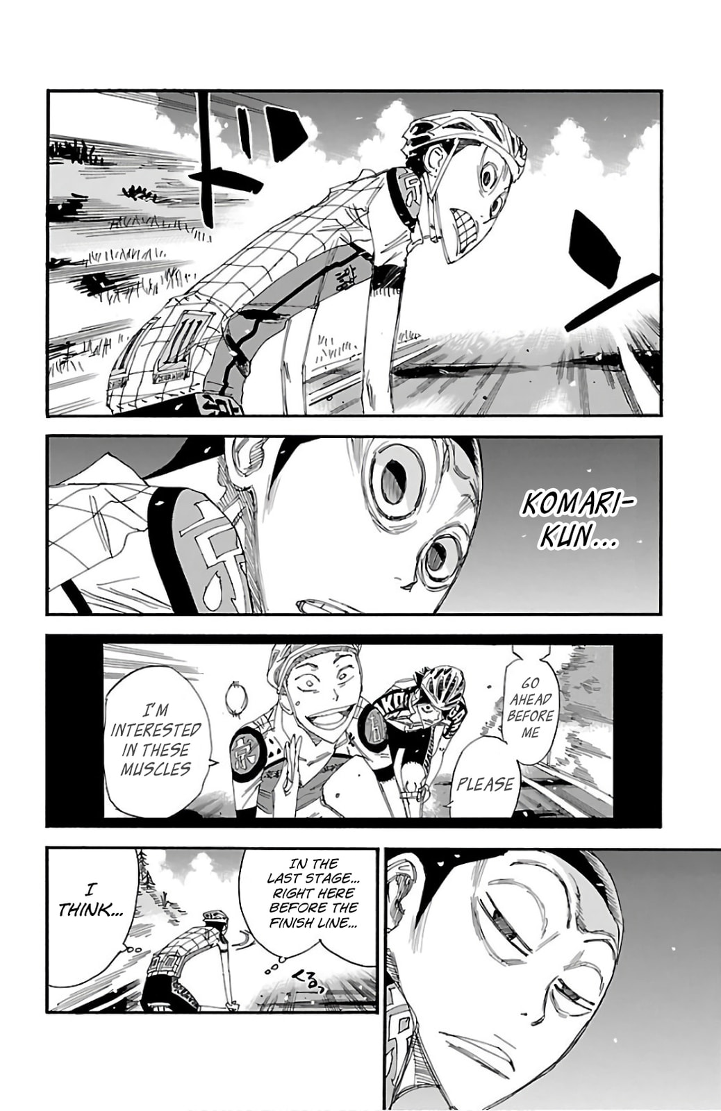 Yowamushi Pedal Chapter 488 page 7 - 