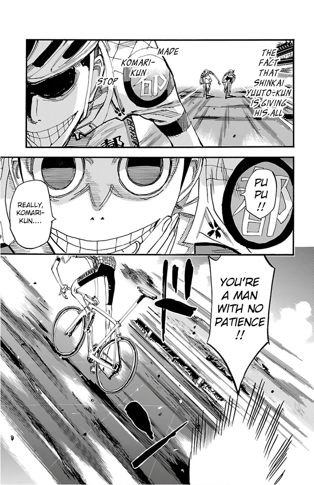 Yowamushi Pedal Chapter 488 page 8 - 