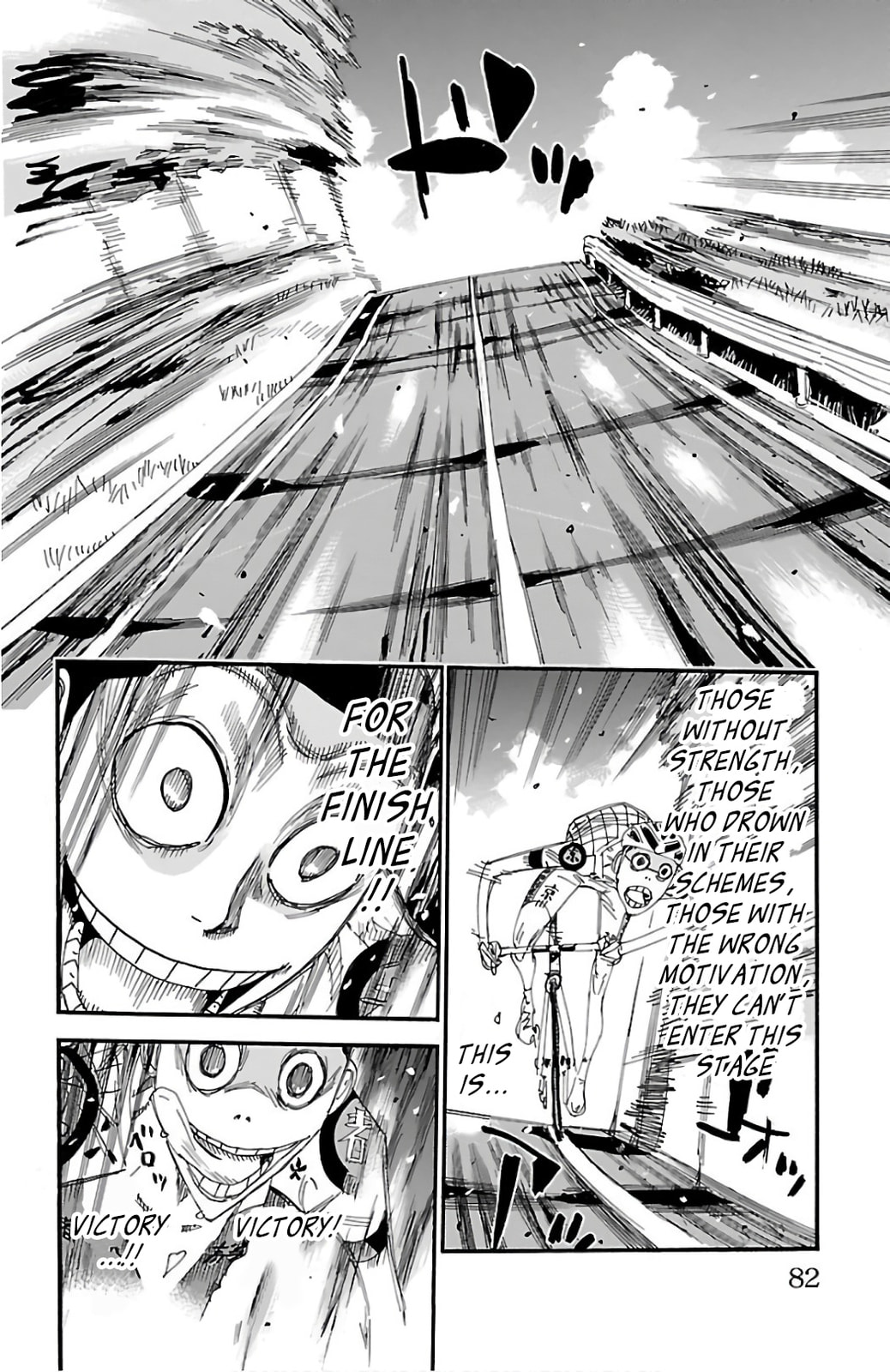 Yowamushi Pedal Chapter 488 page 10 - 