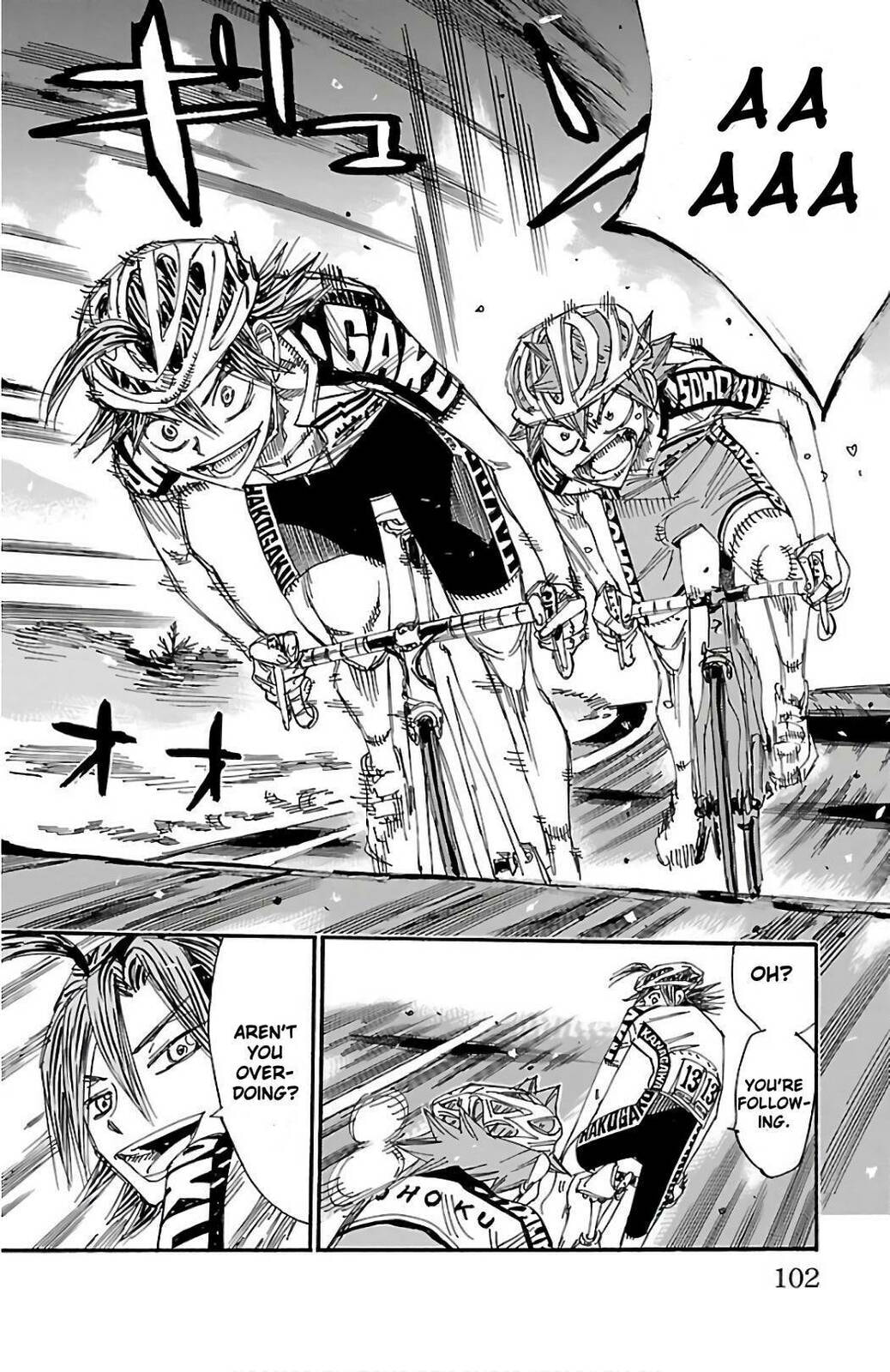 Yowamushi Pedal Chapter 489 page 12 - 