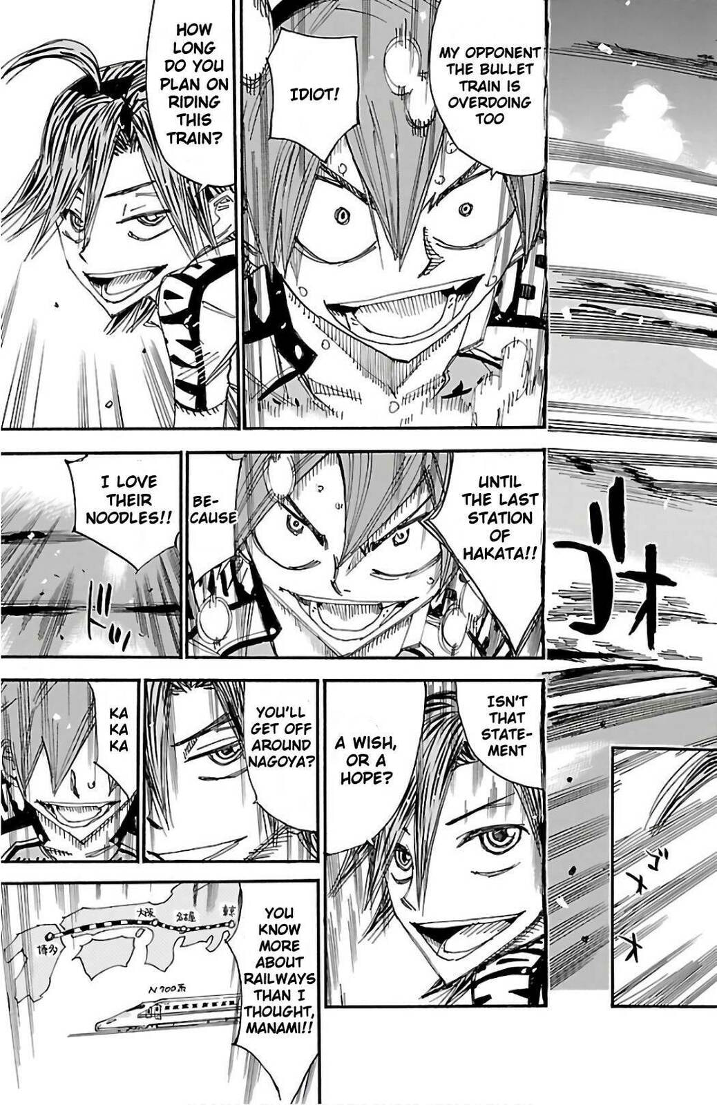 Yowamushi Pedal Chapter 489 page 13 - 