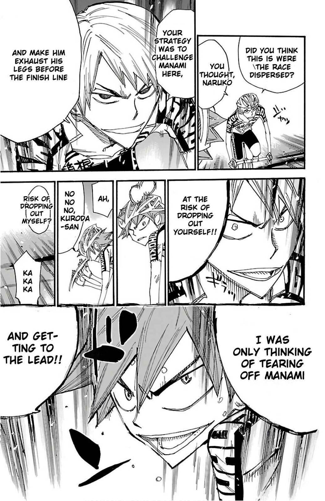 Yowamushi Pedal Chapter 489 page 17 - 