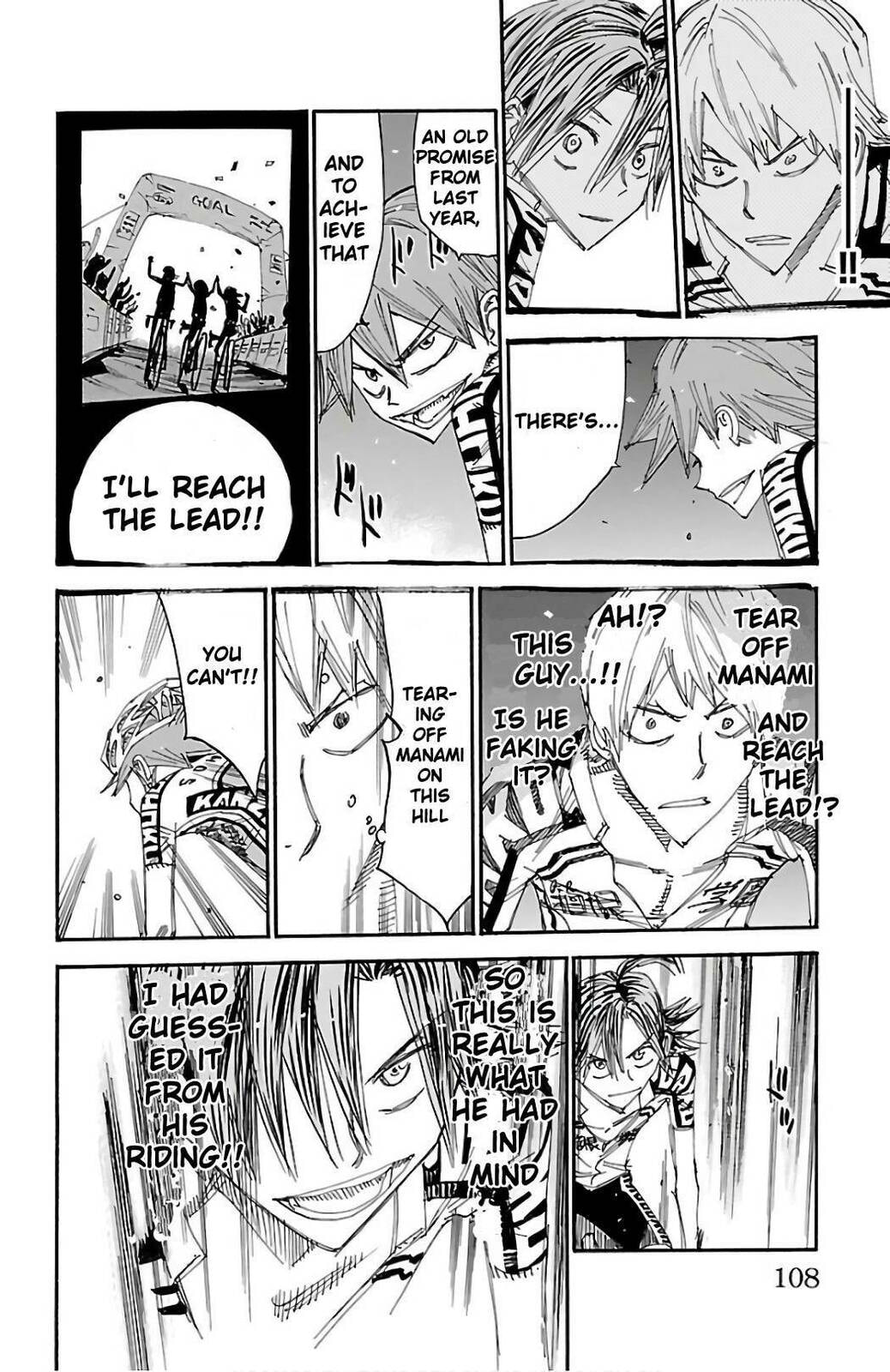 Yowamushi Pedal Chapter 489 page 18 - 
