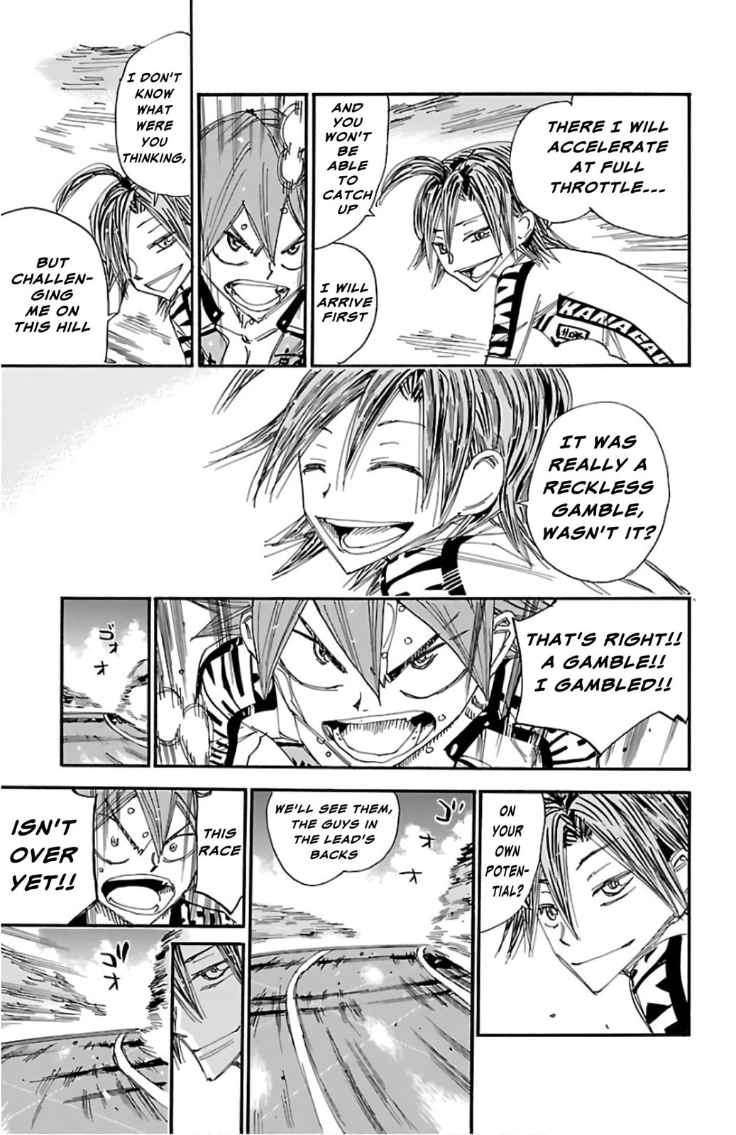 Yowamushi Pedal Chapter 490 page 11 - 