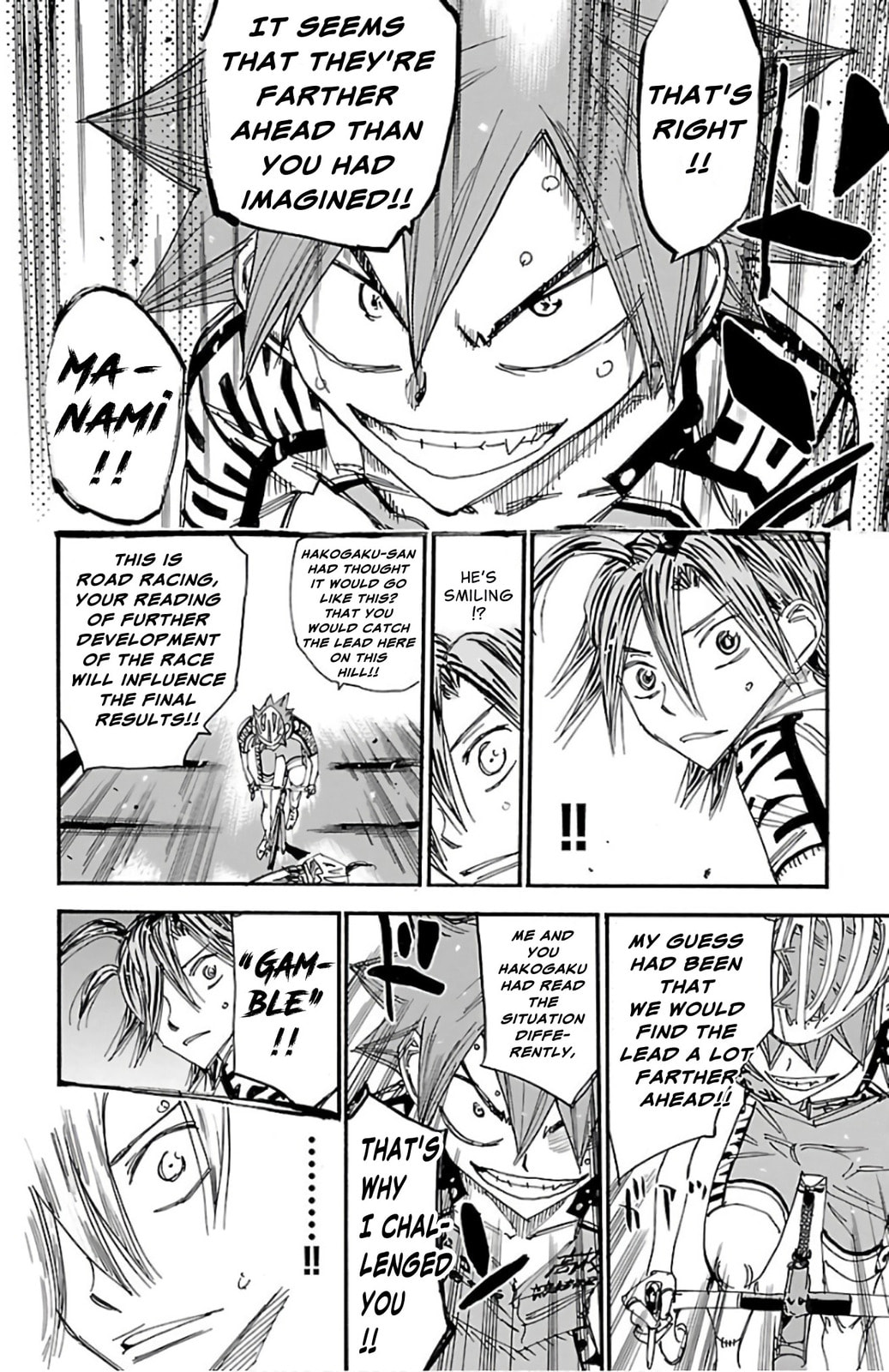 Yowamushi Pedal Chapter 490 page 13 - 