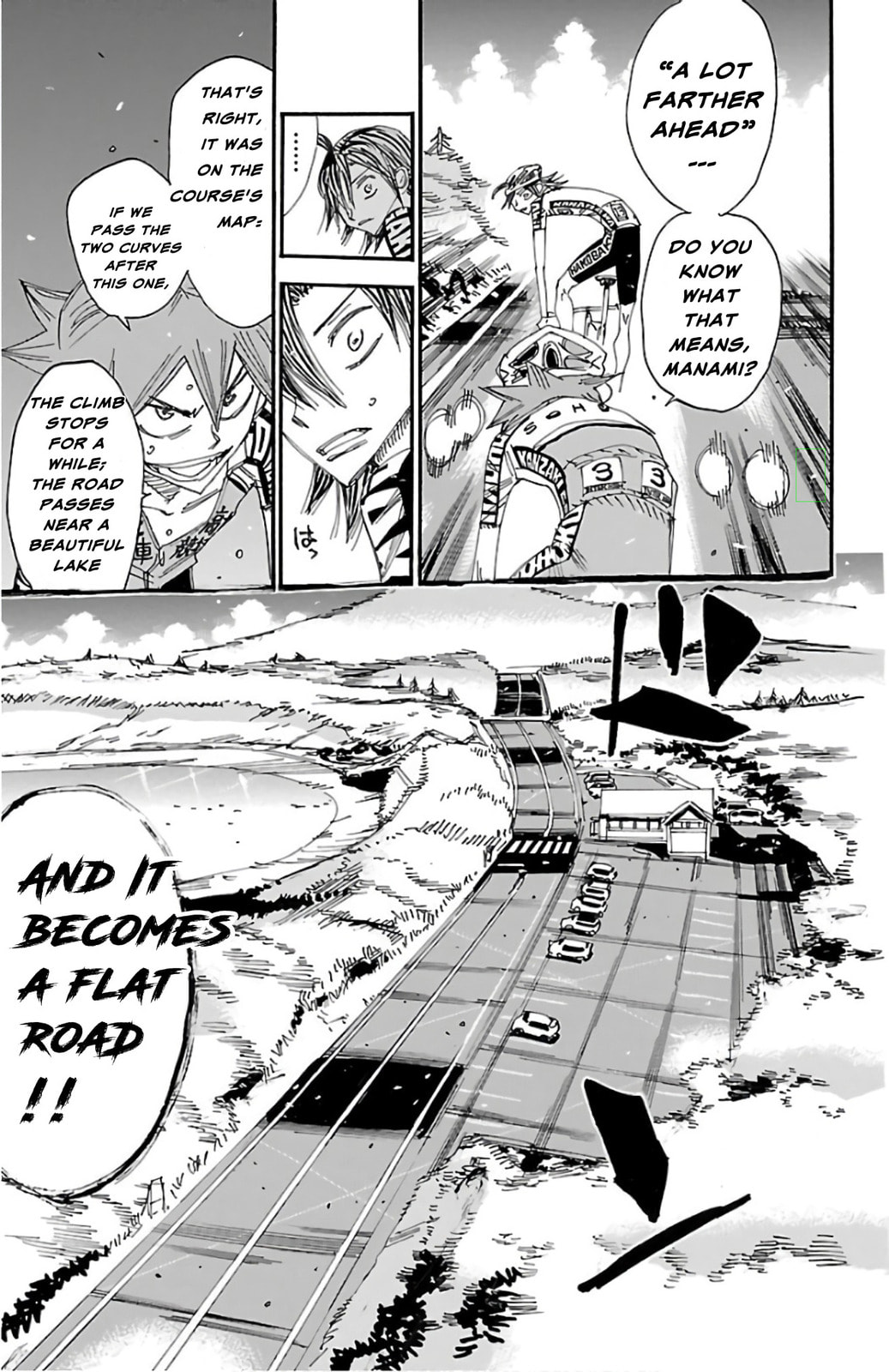 Yowamushi Pedal Chapter 490 page 14 - 