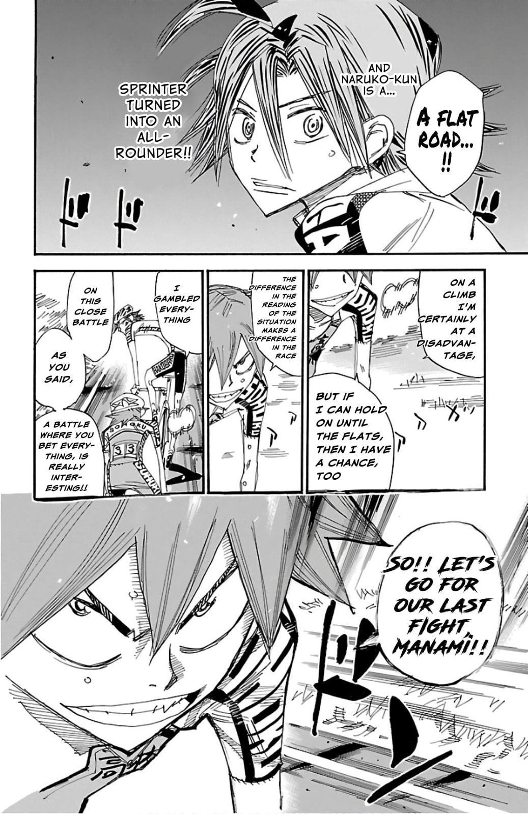 Yowamushi Pedal Chapter 490 page 15 - 