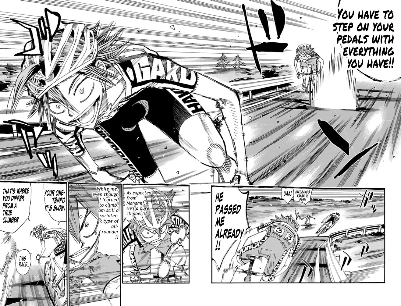 Yowamushi Pedal Chapter 490 page 4 - 
