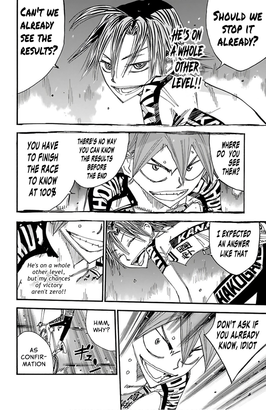 Yowamushi Pedal Chapter 490 page 5 - 