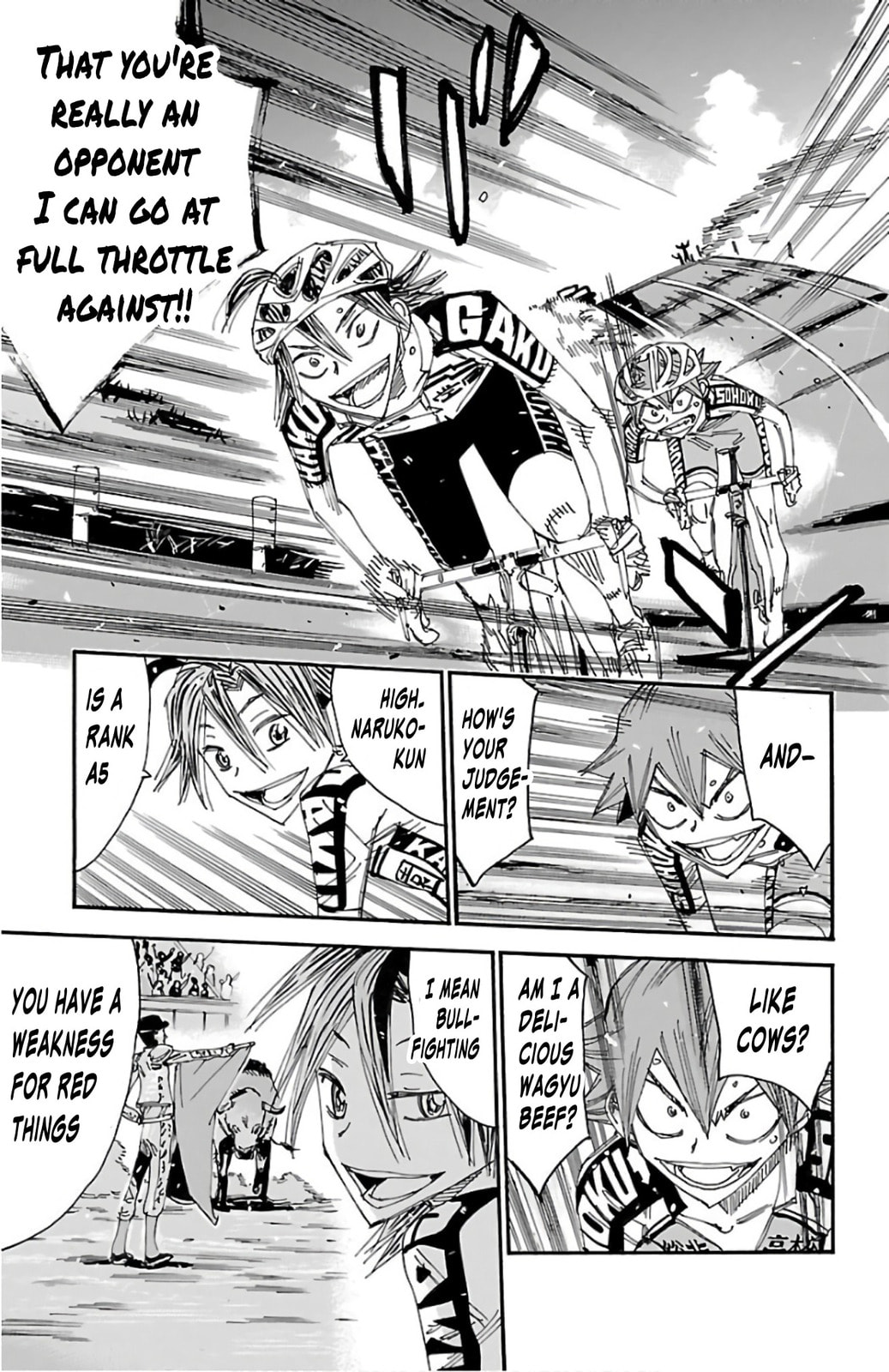 Yowamushi Pedal Chapter 490 page 6 - 