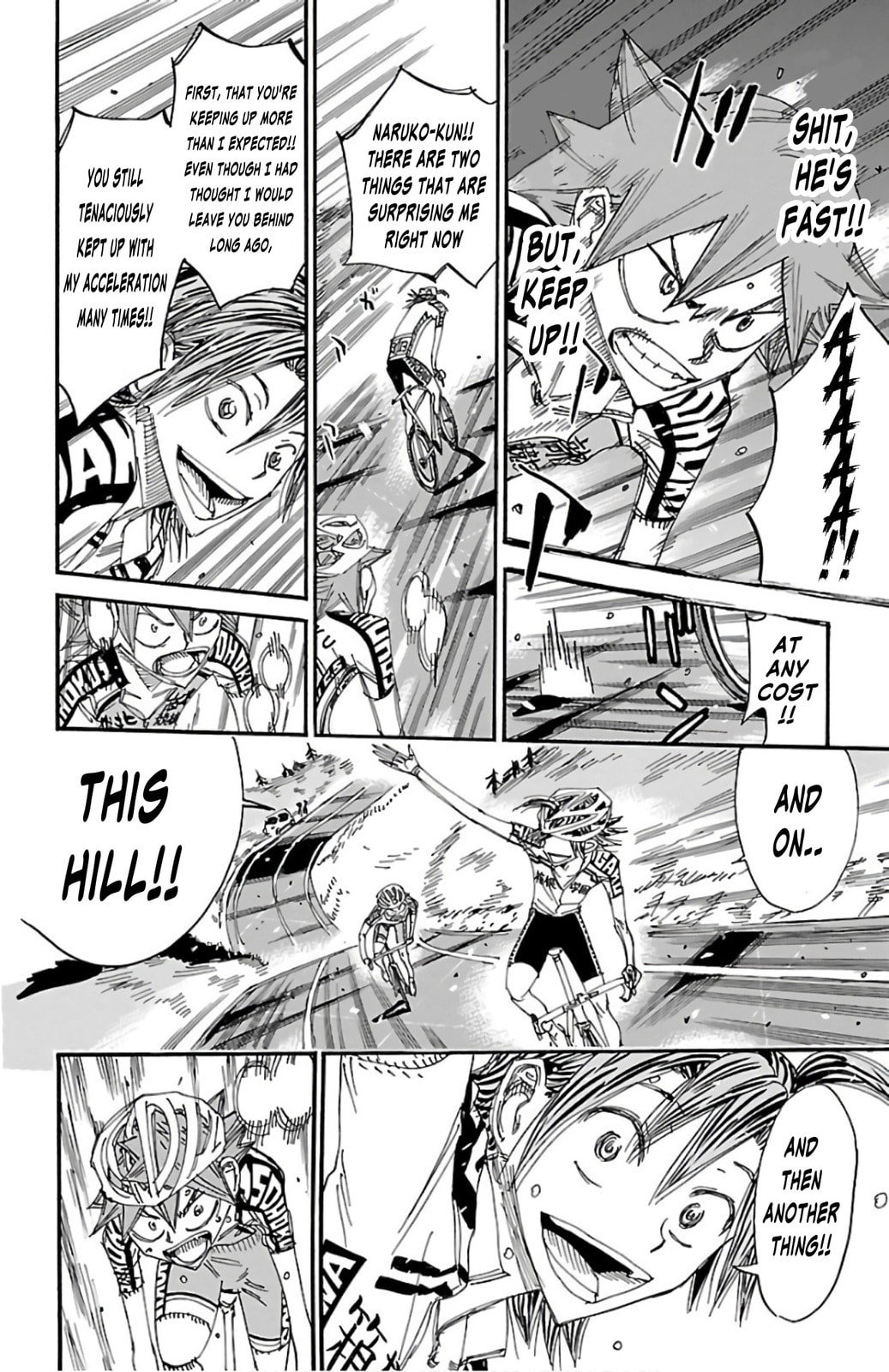 Yowamushi Pedal Chapter 490 page 8 - 