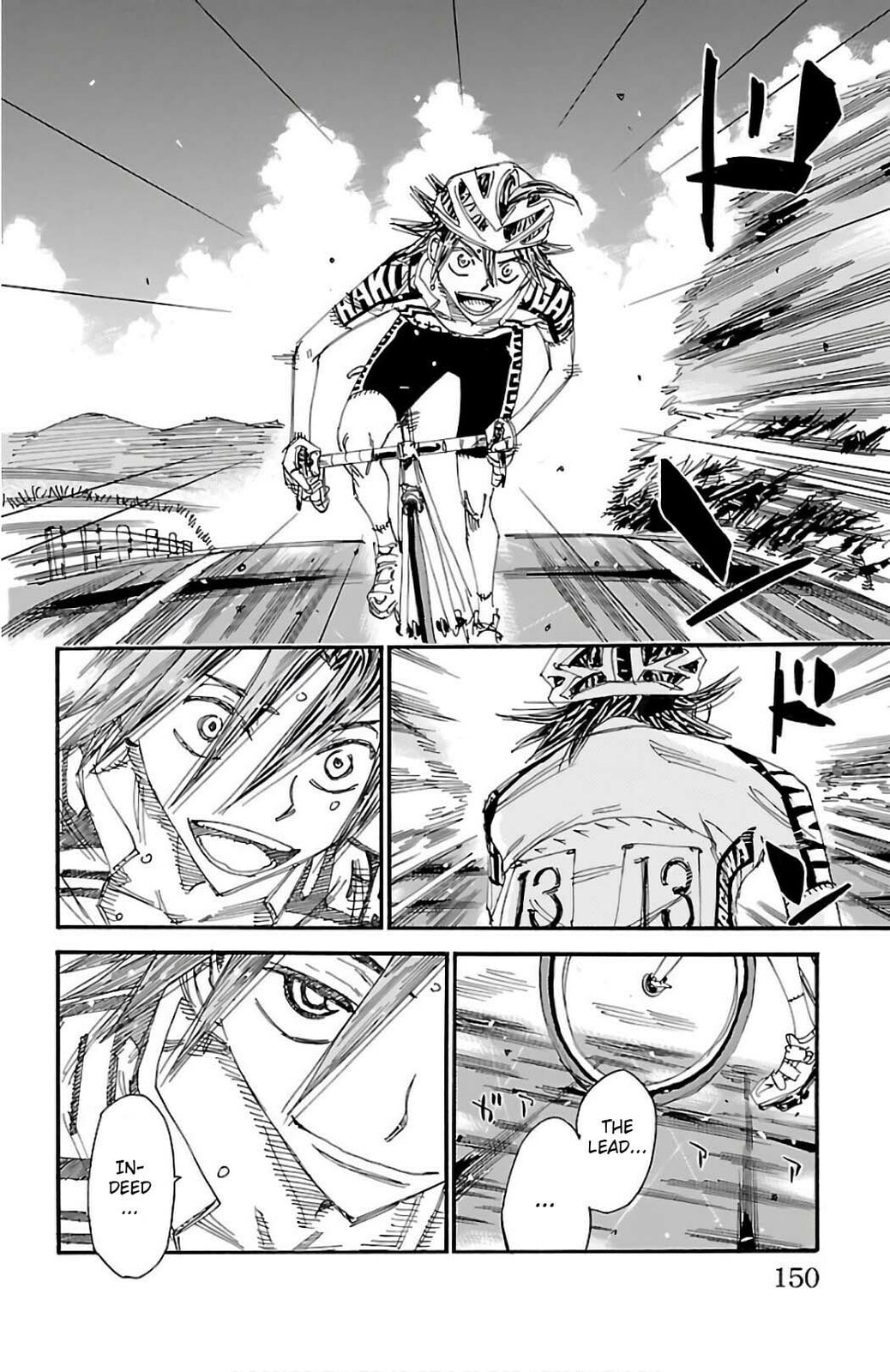 Yowamushi Pedal Chapter 491 page 14 - 
