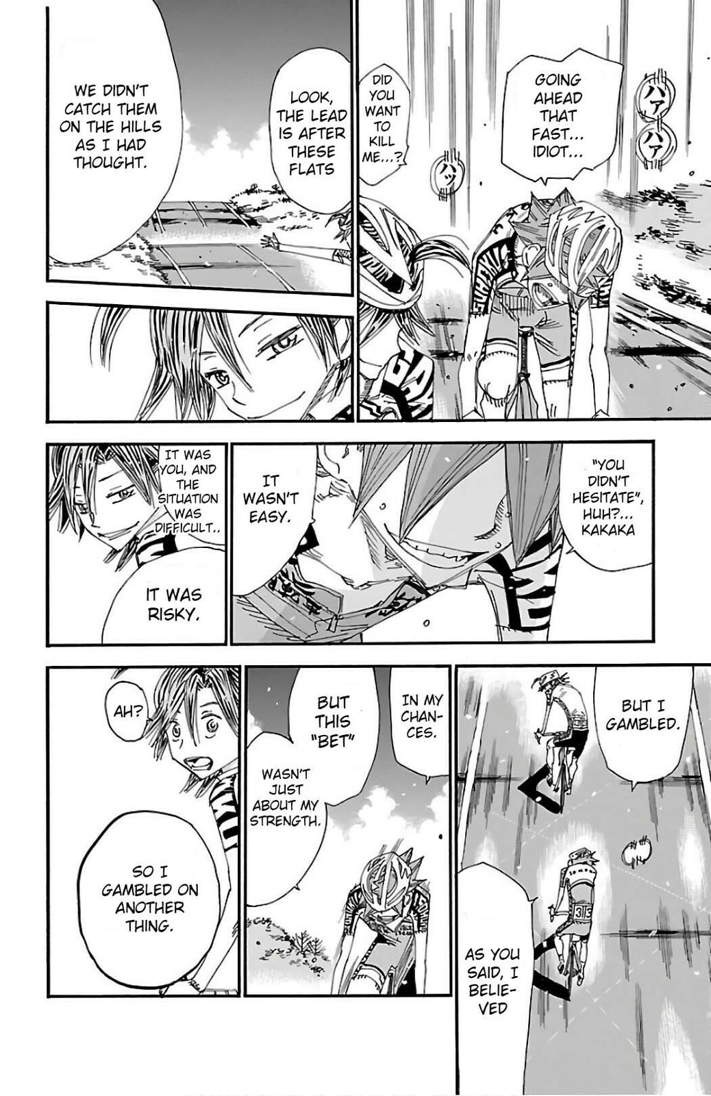 Yowamushi Pedal Chapter 491 page 16 - 