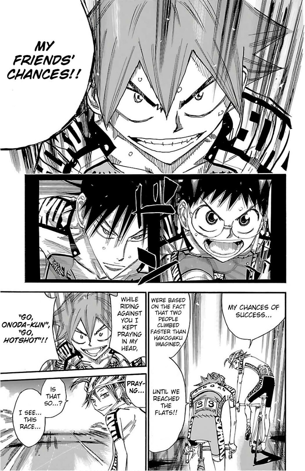 Yowamushi Pedal Chapter 491 page 17 - 