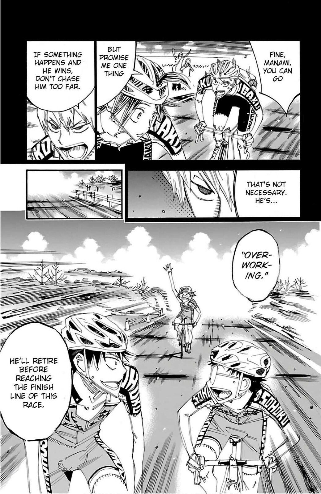 Yowamushi Pedal Chapter 491 page 19 - 