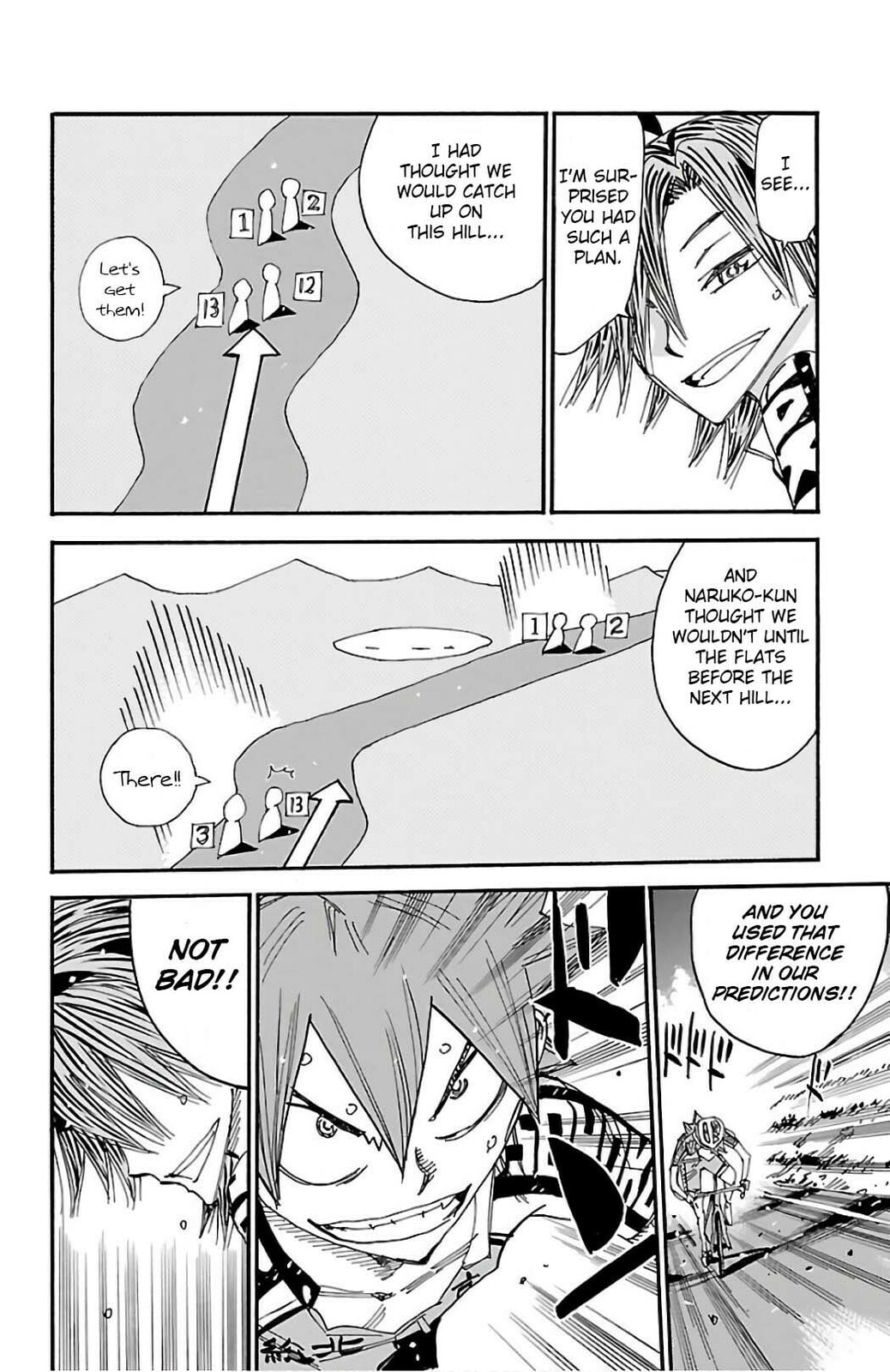 Yowamushi Pedal Chapter 491 page 3 - 