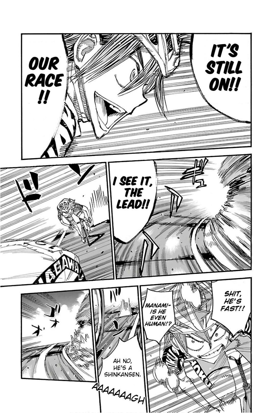 Yowamushi Pedal Chapter 491 page 7 - 