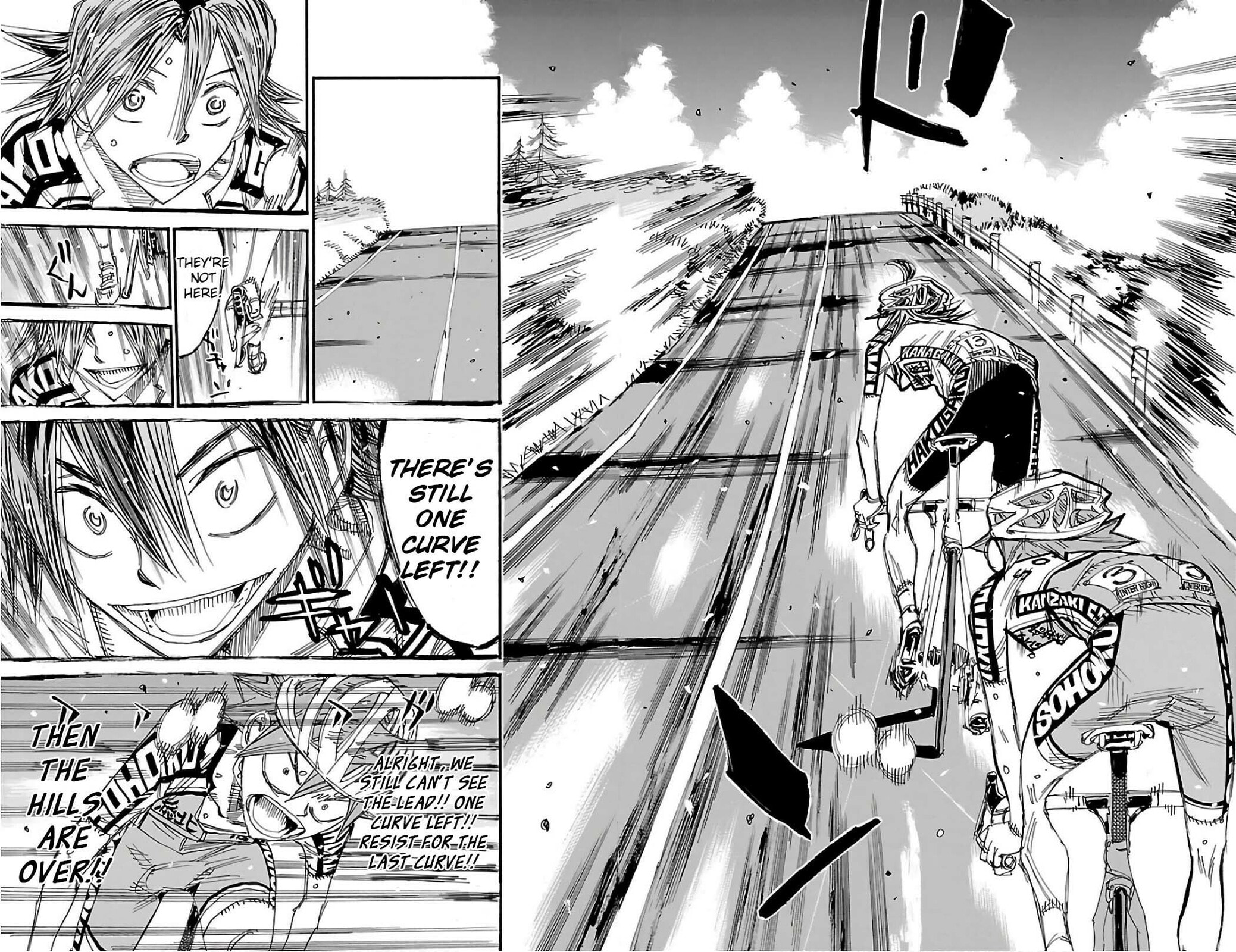 Yowamushi Pedal Chapter 491 page 8 - 