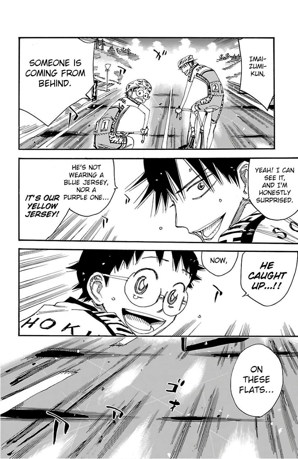 Yowamushi Pedal Chapter 492 page 2 - 