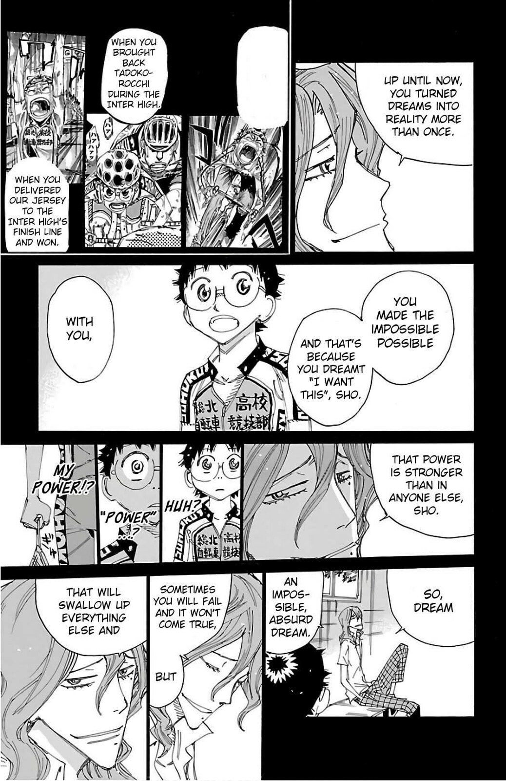 Yowamushi Pedal Chapter 492 page 13 - 