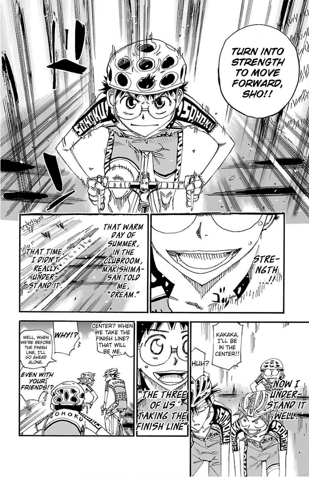 Yowamushi Pedal Chapter 492 page 14 - 