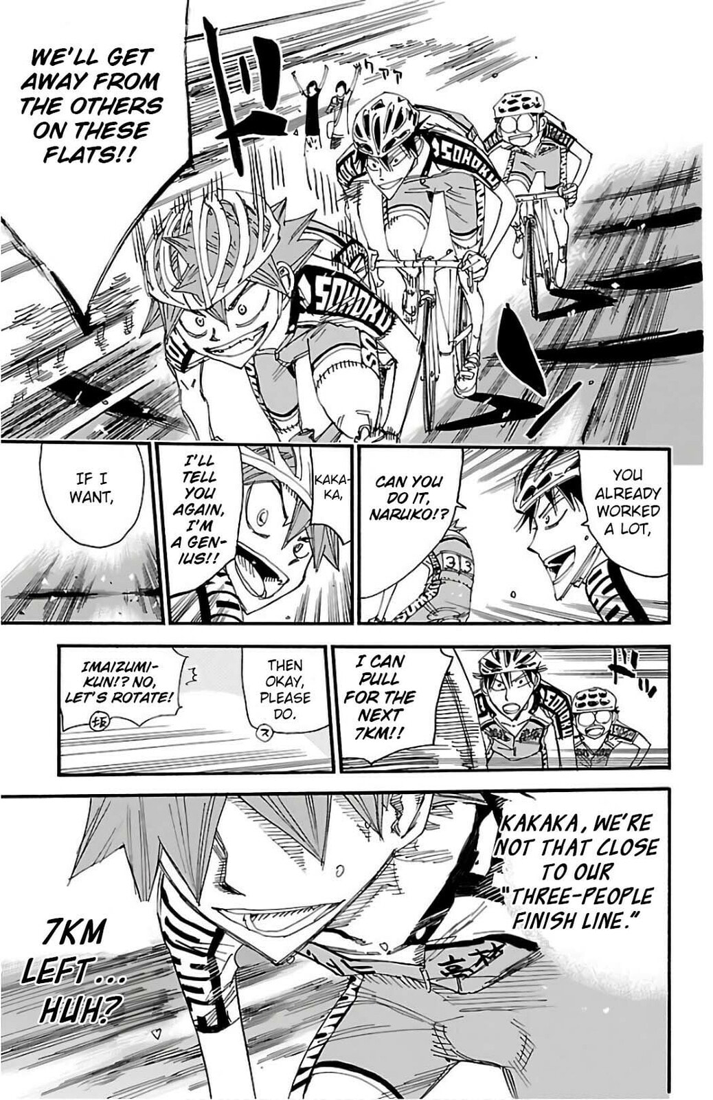 Yowamushi Pedal Chapter 492 page 17 - 