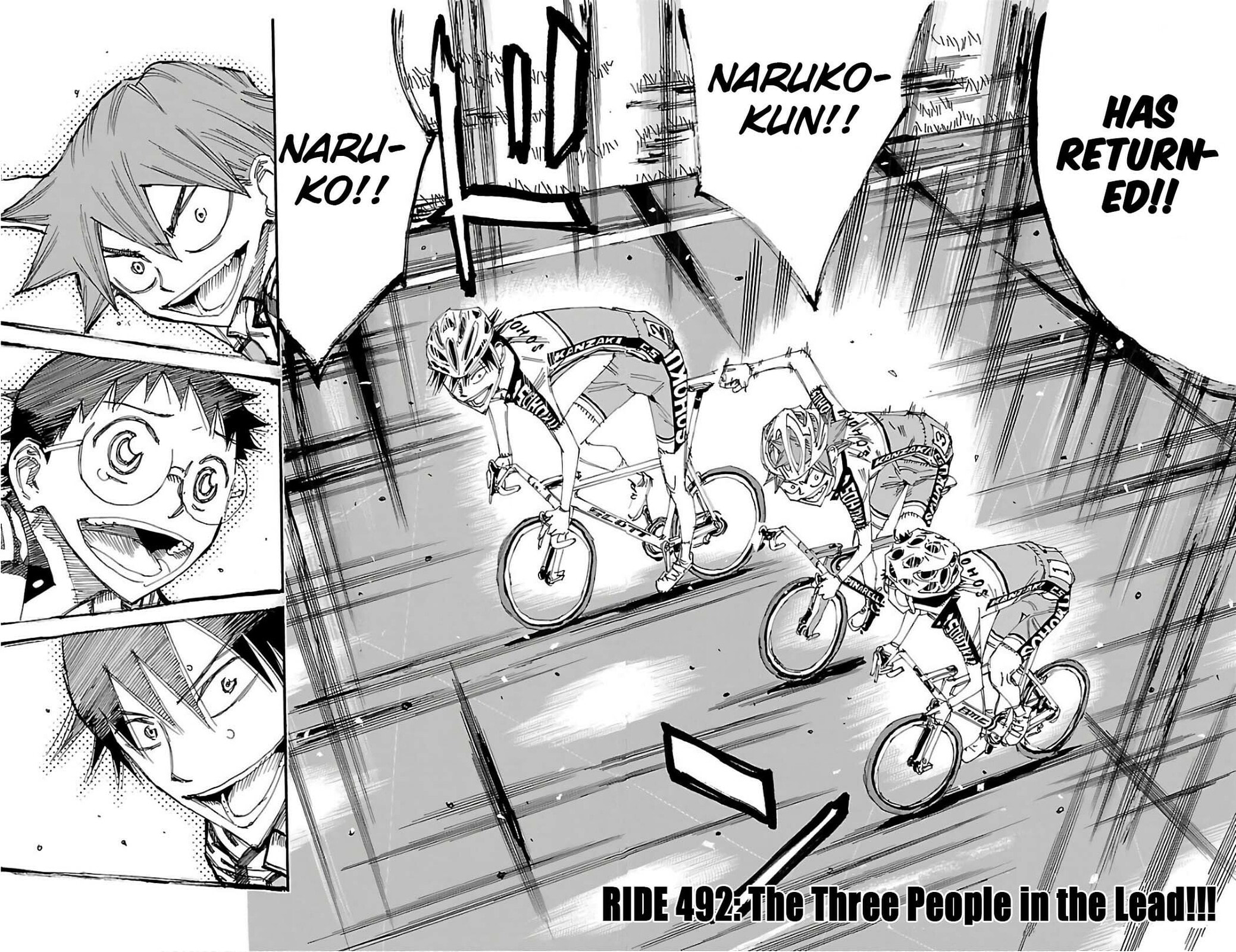 Yowamushi Pedal Chapter 492 page 4 - 