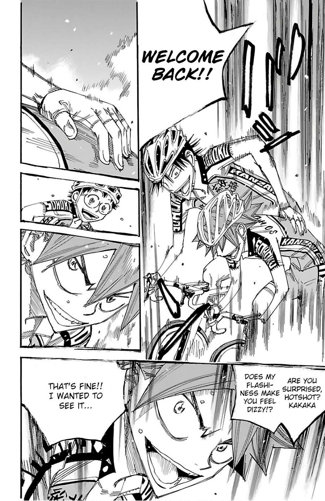 Yowamushi Pedal Chapter 492 page 5 - 