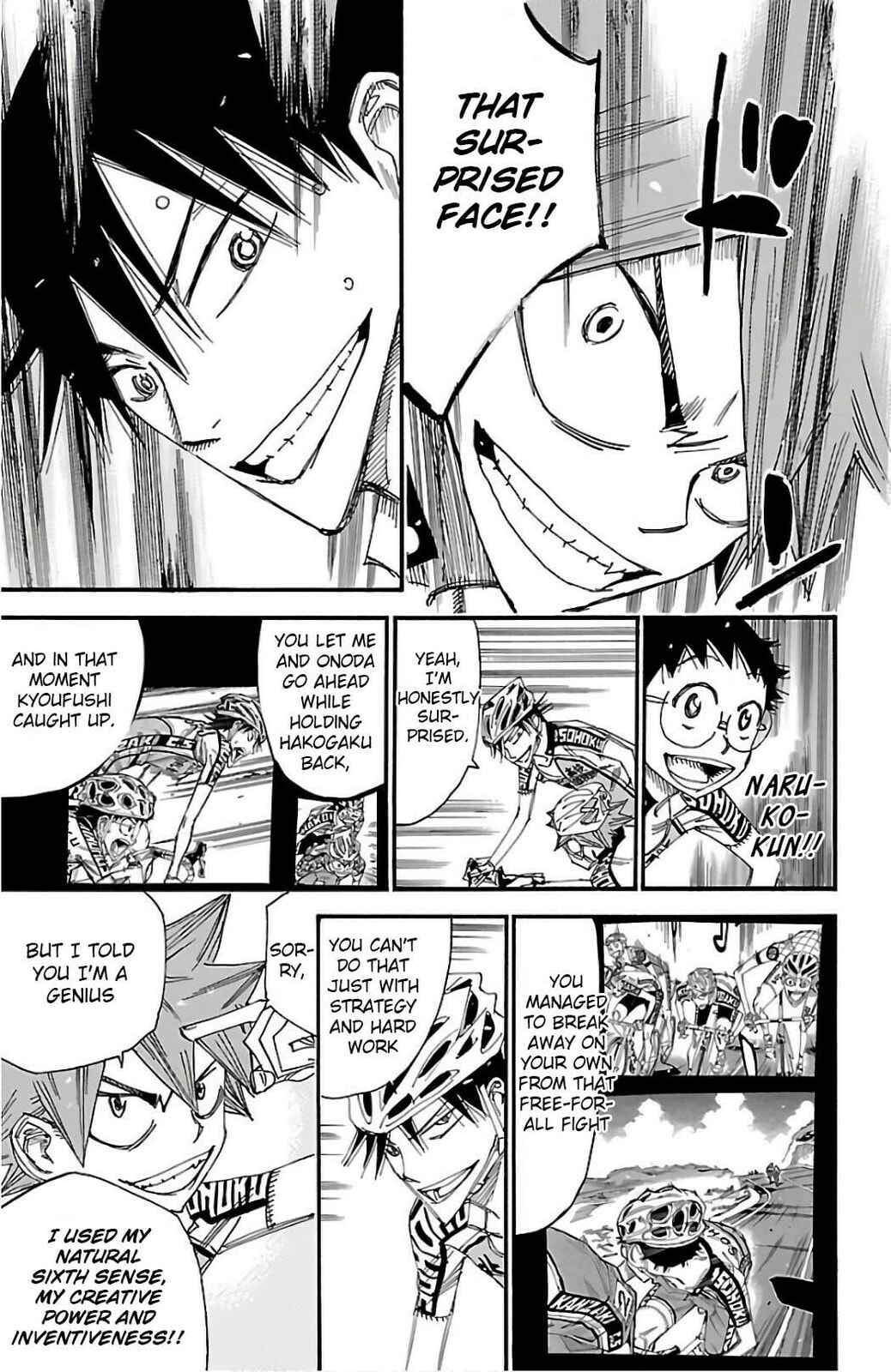 Yowamushi Pedal Chapter 492 page 6 - 